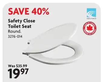 Home Hardware Safety Close Toilet Seat offer