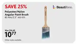 Home Hardware Polyester/Nylon Angular Paint Brush offer