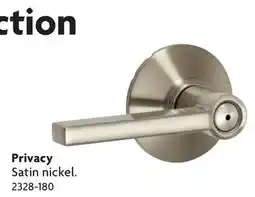 Home Hardware Privacy Satin nickel offer