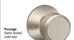 Home Hardware Bowery Collection Passage Satin nickel offer