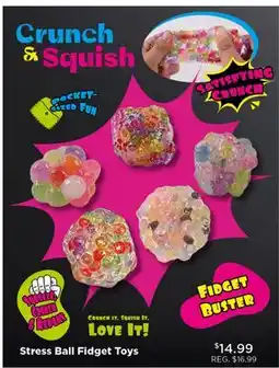 Showcase Stress Ball Fidget Toys offer
