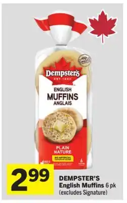 Foodland English Muffins offer