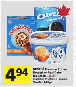 Foodland Premium Frozen Dessert or Real Dairy offer