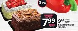 Foodland Small Bar Cakes offer