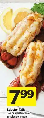 Foodland Lobster Tails offer