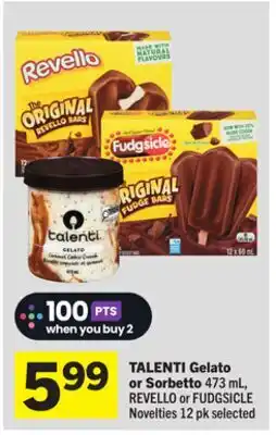Foodland Gelato or Sorbetto offer