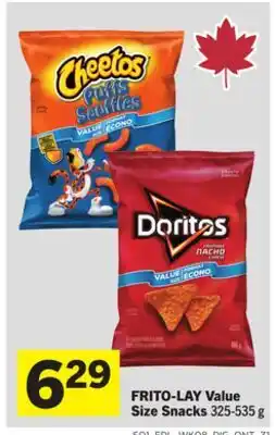 Foodland Value Size Snacks offer