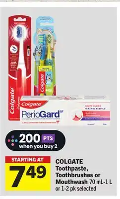Foodland Toothpaste, Toothbrushes or Mouthwash offer