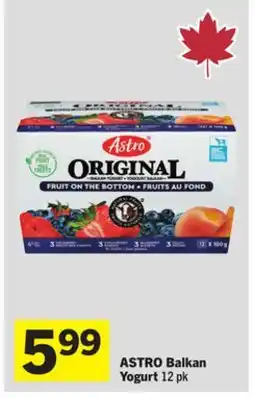 Foodland Balkan Yogurt offer