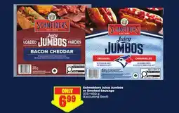 FreshCo Schneiders Juicy Jumbos or Smoked Sausage offer
