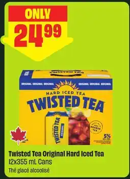 FreshCo Twisted Tea Original Hard Iced Tea 12x355 ml Cans offer