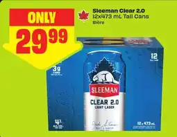 FreshCo Sleeman Clear 2.0 12x473 mL Tall Cans offer