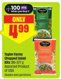 FreshCo Taylor Farms Chopped Salad Kits 316-377 g Assorted Product of USA offer