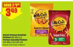 FreshCo McCaín Premium Breakfast Potatoes 600-650 g or Premium Specialty Potatoes 540-800 g offer