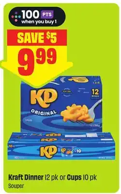 FreshCo Kraft Dinner I2 pk or Cups I0 pk offer