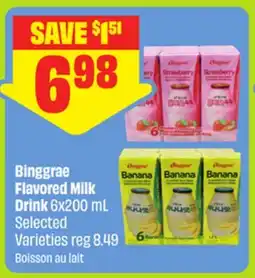 FreshCo Binggrae Flavored Milk Drink 6x200 mL Selected Varieties - dragon boat offer