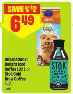 FreshCo International Delight Iced Coffee 1.89 L or Stok Cold Brew Coffee 1.42 L offer