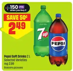 FreshCo Pepsi Soft Drinks 2 L Selected Varieties offer