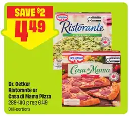 FreshCo Dr. Oetker Ristorante or Casa di Mama Pizza offer