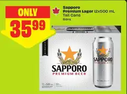 FreshCo Sapporo Premium Lager 12x500 mL Tall Cans offer
