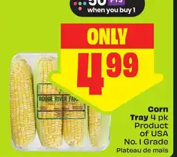 FreshCo Corn Tray 4 pk Product of USA No. 1 Grade offer