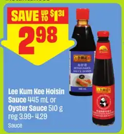 FreshCo Lee Kum Kee Hoisin Sauce 445 mL or Oyster Sauce 510 g - dragon boat offer