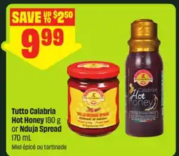 FreshCo Tutto Calabria Hot Honey 180 g or Nduja Spread 170 mL offer