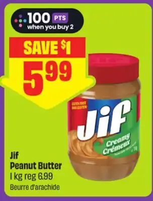 FreshCo Jif Peanut Butter offer