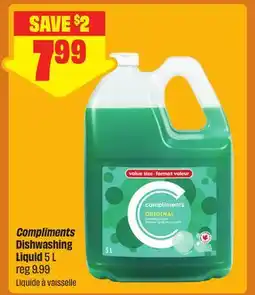 FreshCo Compliments Dishwashing Liquid offer