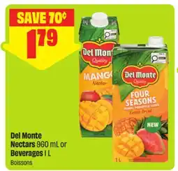 FreshCo Del Monte Nectars 960 mL or Beverages 1 L offer