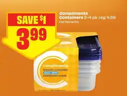 FreshCo Compliments Containers offer