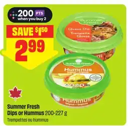 FreshCo Summer Fresh Dips or Hummus offer