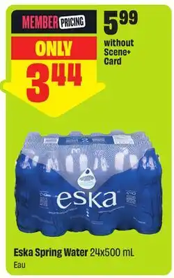 FreshCo Eska Spring Water offer