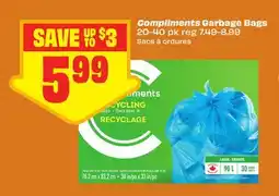 FreshCo Compliments Garbage Bags offer