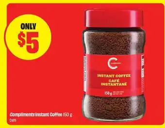 FreshCo Compliments Instant Coffee offer