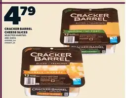 Valu-mart CRACKER BARREL CHEESE SLICES offer