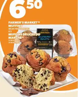 Valu-mart MUFFINS DÉLICES DU MARCHÉ, 6'S offer
