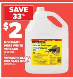Valu-mart VINAIGRE BLANC PUR SANS NOM offer