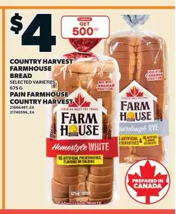 Valu-mart PAIN FARMHOUSE COUNTRY HARVEST offer