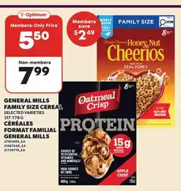 Valu-mart CÉRÉALES FORMAT FAMILIAL GENERAL MILLS offer