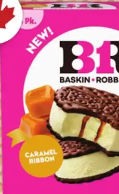 Food Basics BASKIN 31 ROBBINS ICE CREAM OR SANDWICHES offer