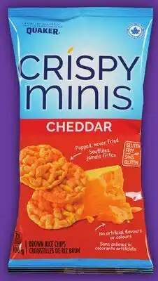 Food Basics QUAKER CRISPY MINIS, QUAKER DIPPS OR CHEWY BARS offer