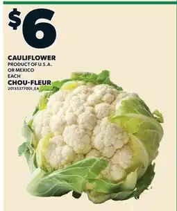 Valu-mart CHOU-FLEUR offer