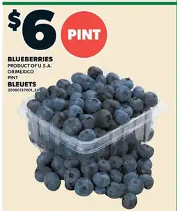 Valu-mart BLEUETS, PINT offer