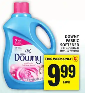Food Basics DOWNY FABRIC SOFTENER offer