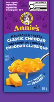 Food Basics ANNIE'S MACARONI & CHEESE offer