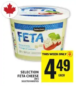 Food Basics SELECTION FETA CHEESE offer