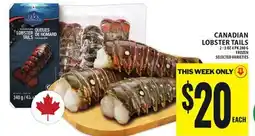 Food Basics CANADIAN LOBSTER TAILS offer