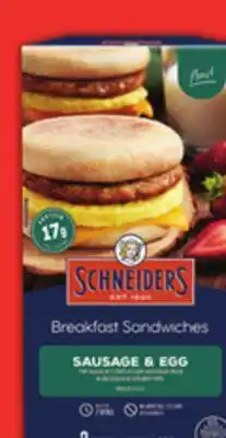 Food Basics SCHNEIDERS BREAKFAST SANDWICHES OR EGG BITES offer
