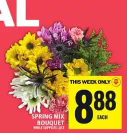 Food Basics SPRING MIX BOUQUET offer